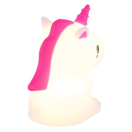 Globo - LED RGBW Stmívatelné nabíjecí dětské noční světlo LED/1,5W/5V 1200 mAh jednorožec