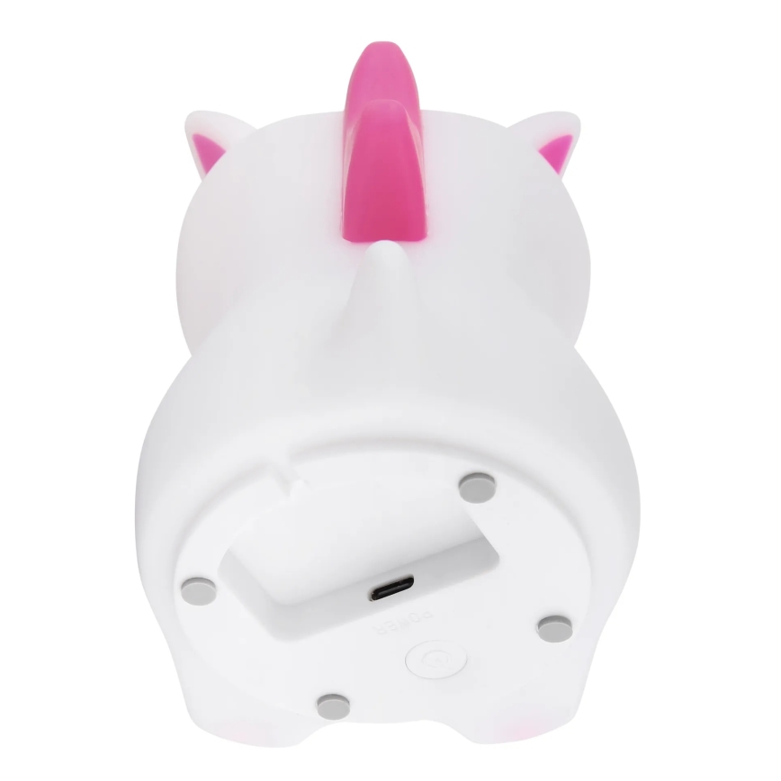 Globo - LED RGBW Stmívatelné nabíjecí dětské noční světlo LED/1,5W/5V 1200 mAh jednorožec