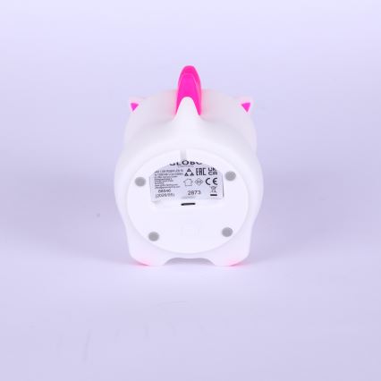 Globo - LED RGBW Stmívatelné nabíjecí dětské noční světlo LED/1,5W/5V 1200 mAh jednorožec