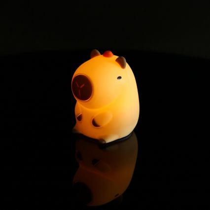 Globo - LED RGBW Stmívatelné nabíjecí dětské noční světlo LED/1,5W/5V 1200 mAh kapybara
