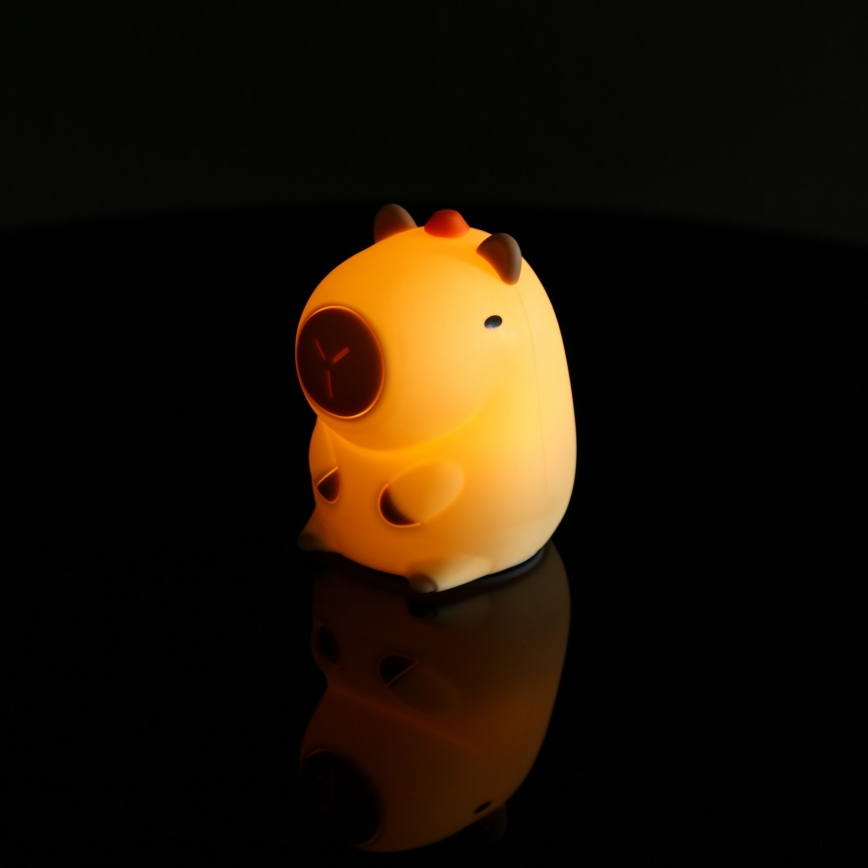 Globo - LED RGBW Stmívatelné nabíjecí dětské noční světlo LED/1,5W/5V 1200 mAh kapybara