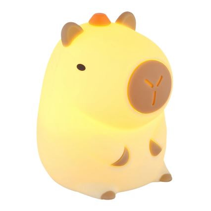 Globo - LED RGBW Stmívatelné nabíjecí dětské noční světlo LED/1,5W/5V 1200 mAh kapybara