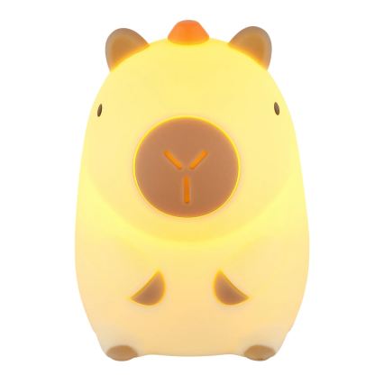 Globo - LED RGBW Stmívatelné nabíjecí dětské noční světlo LED/1,5W/5V 1200 mAh kapybara
