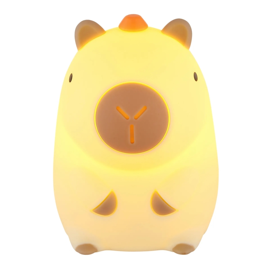 Globo - LED RGBW Stmívatelné nabíjecí dětské noční světlo LED/1,5W/5V 1200 mAh kapybara