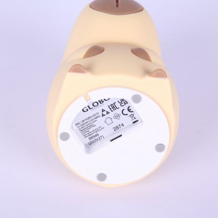 Globo - LED RGBW Stmívatelné nabíjecí dětské noční světlo LED/1,5W/5V 1200 mAh kapybara