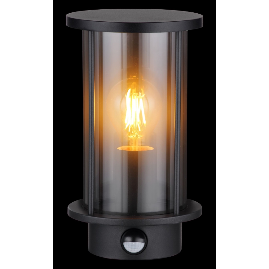 Globo - Venkovní nástěnné svítidlo se senzorem 1xE27/60W/230V IP54