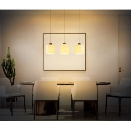 Globo - LED Lustr na lanku LED/24W/230V 3000K