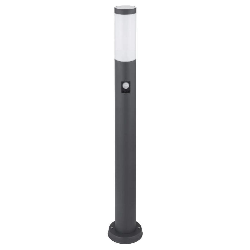 Globo - Venkovní lampa se senzorem 1xE27/15W/230V IP44 80 cm antracit