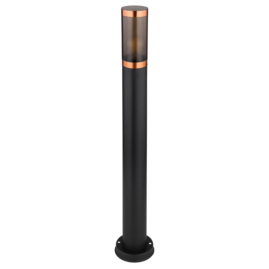 Globo - Venkovní lampa 1xE27/23W/230V IP44 80 cm černá/měď