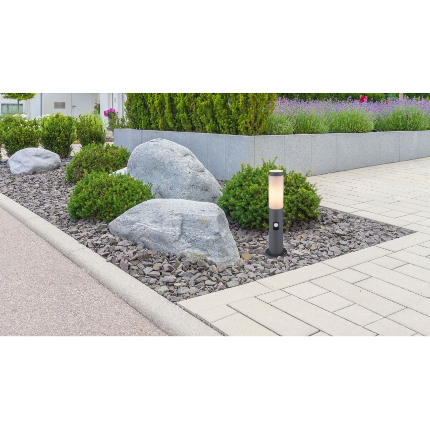 Globo - Venkovní lampa se senzorem 1xE27/15W/230V 45 cm IP44