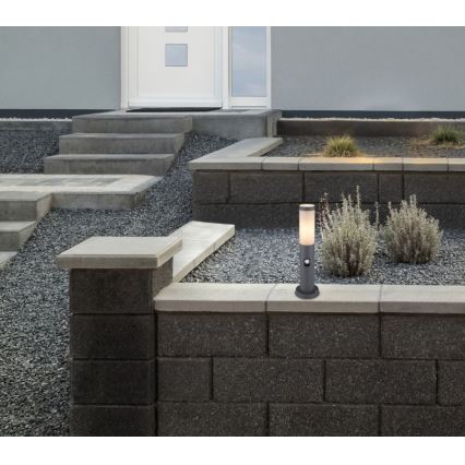 Globo - Venkovní lampa se senzorem 1xE27/15W/230V 45 cm IP44