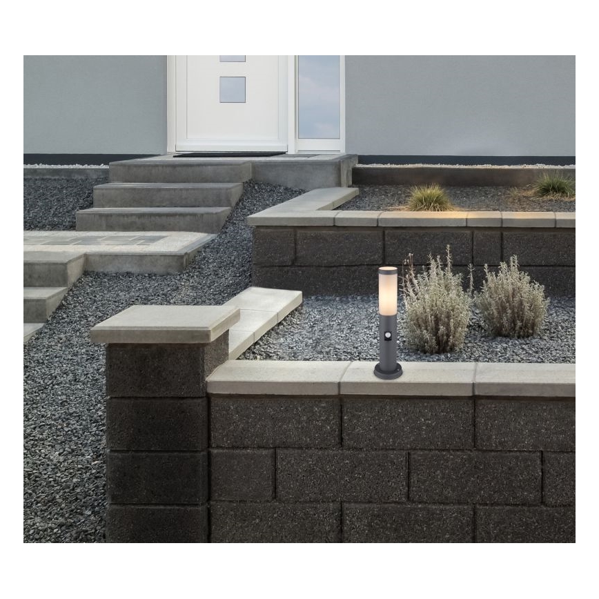 Globo - Venkovní lampa se senzorem 1xE27/15W/230V 45 cm IP44