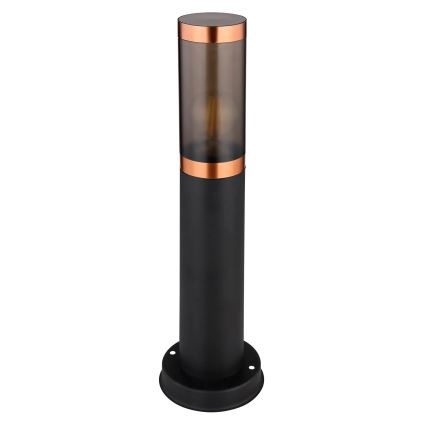 Globo - Venkovní lampa 1xE27/23W/230V IP44 45 cm černá/měď