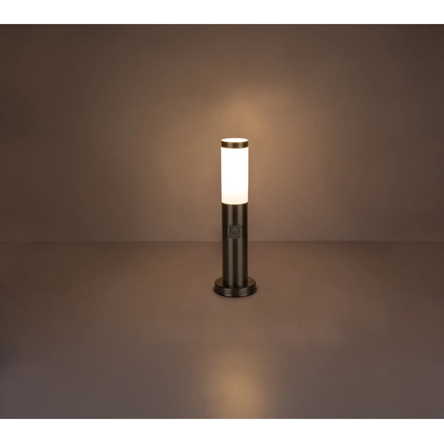 Globo - LED Venkovní lampa se senzorem 1xE27/8,8W/230V IP44