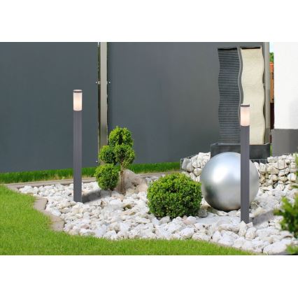 Globo - Venkovní lampa 1xE27/60W/230V IP44 110 cm antracit