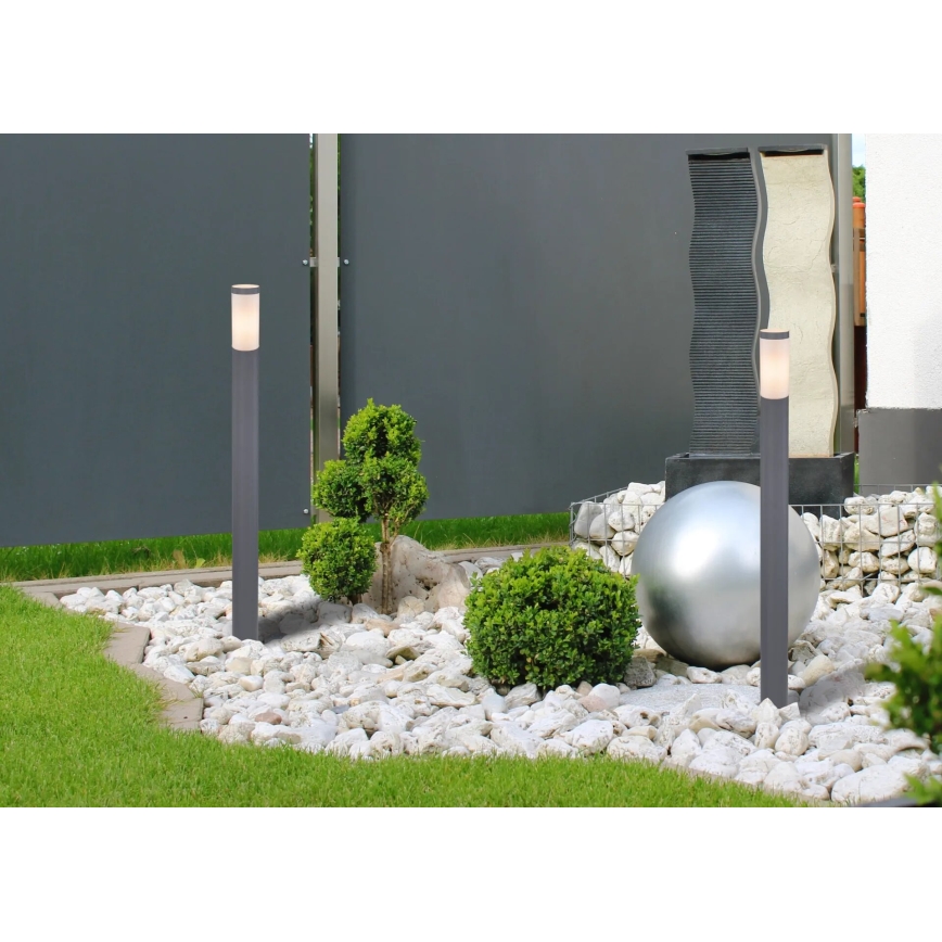 Globo - Venkovní lampa 1xE27/60W/230V IP44 110 cm antracit