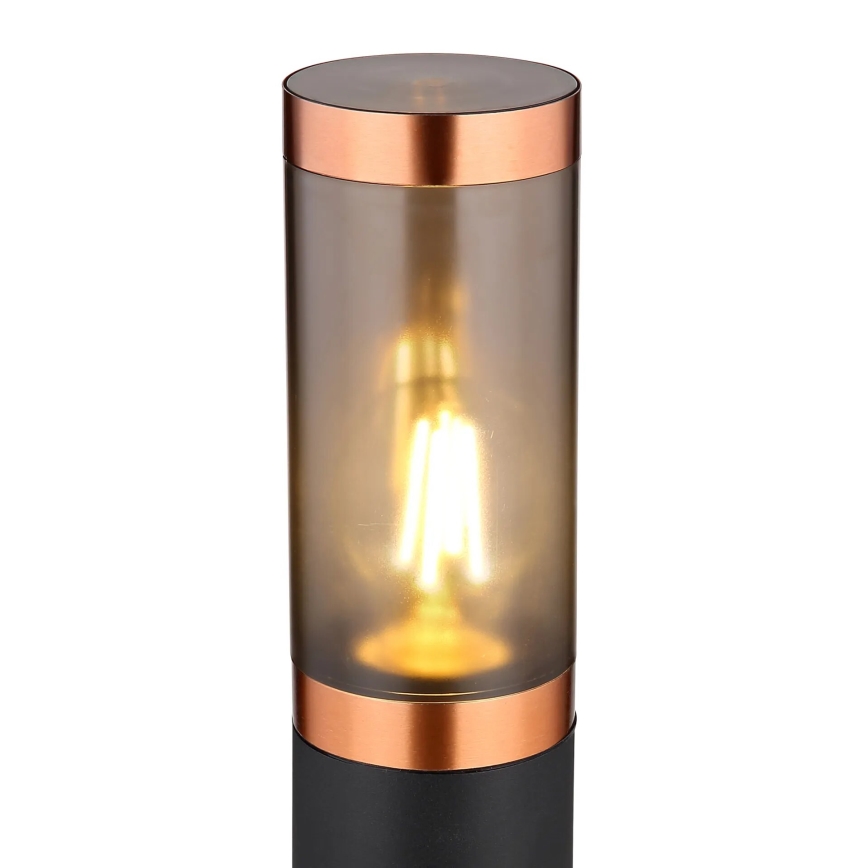 Globo - Venkovní lampa 1xE27/23W/230V IP44 110 cm černá/měď