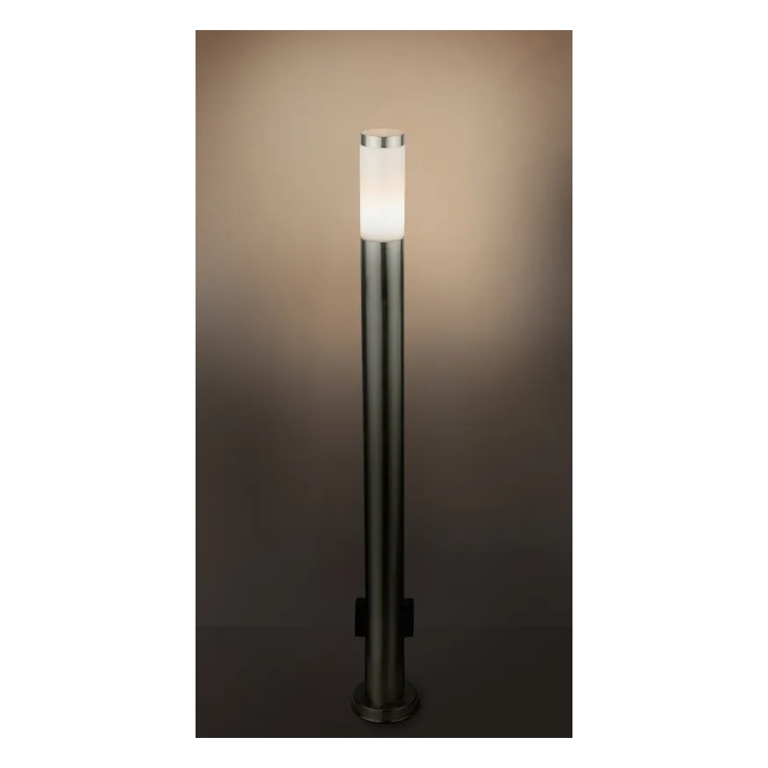 Globo 3159KLED - LED Venkovní lampa se zásuvkou BOSTON LED/9W/230V IP44 110 cm