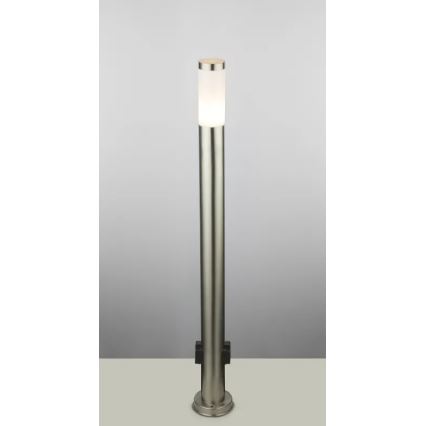 Globo 3159KLED - LED Venkovní lampa se zásuvkou BOSTON LED/9W/230V IP44 110 cm
