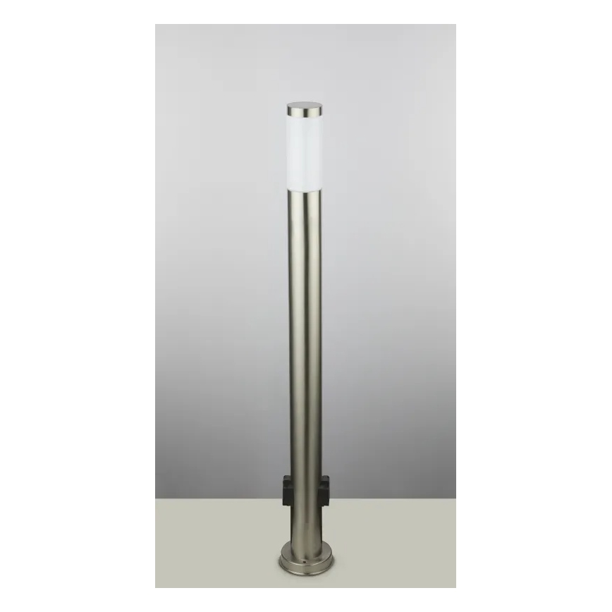 Globo 3159KLED - LED Venkovní lampa se zásuvkou BOSTON LED/9W/230V IP44 110 cm