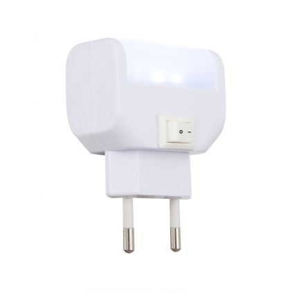 Globo - LED Orientační svítidlo s vypínačem LED 4xLED/0,24W/13V