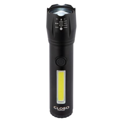 Globo - LED Nabíjecí svítilna LED/3W/5V + COB/3W 5500K 1200 mAh