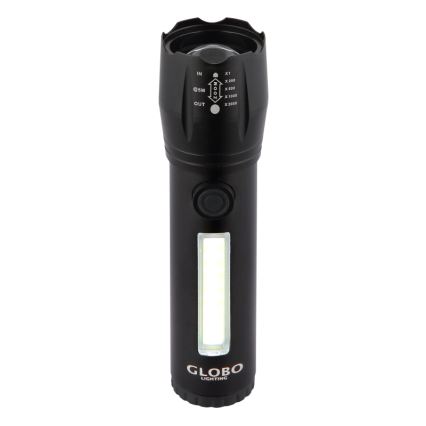 Globo - LED Nabíjecí svítilna LED/3W/5V + COB/3W 5500K 1200 mAh