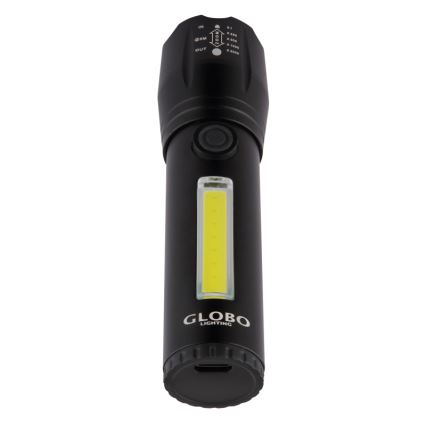 Globo - LED Nabíjecí svítilna LED/3W/5V + COB/3W 5500K 1200 mAh