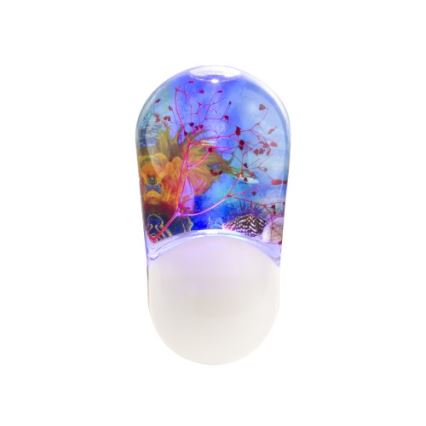 Globo 31937 - LED RGB Orientační svítidlo do zásuvky ENIO 3xLED-RGB/0,07W/230V