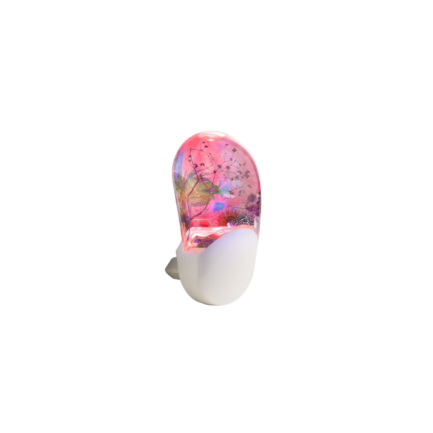 Globo 31937 - LED RGB Orientační svítidlo do zásuvky ENIO 3xLED-RGB/0,07W/230V