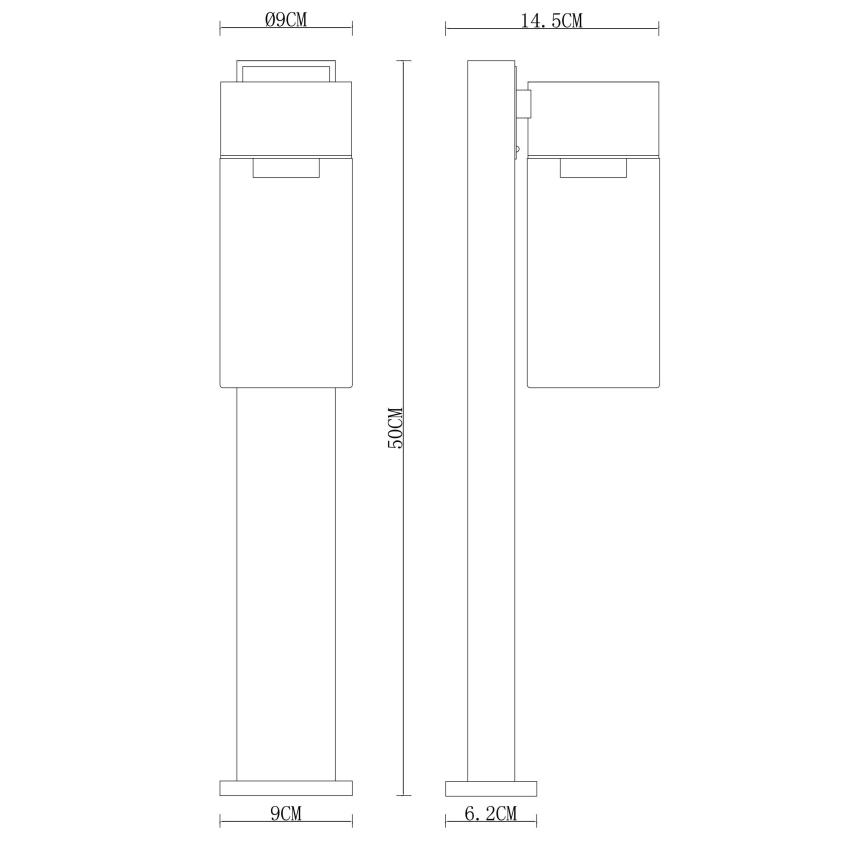 Globo - Venkovní lampa 1xE27/40W/230V 50 cm IP44