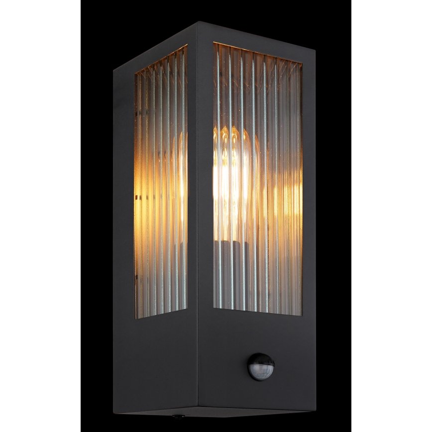 Globo nástěnné svítidlo se senzorem 1xE27/60W/230V IP44