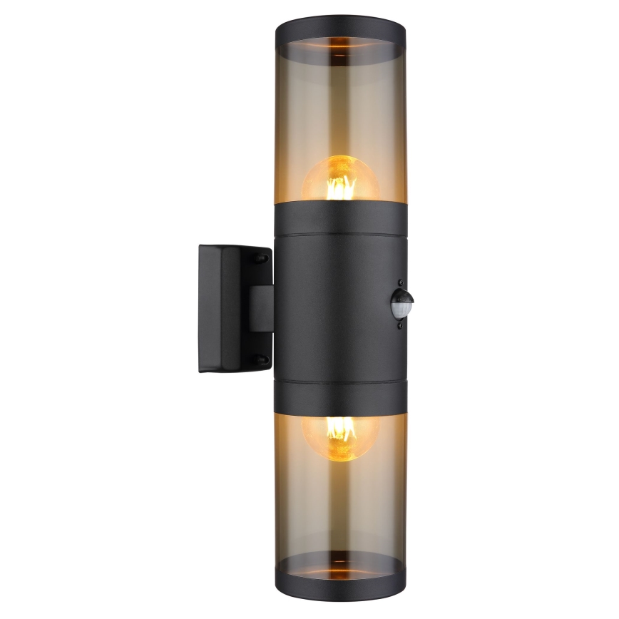Globo nástěnné svítidlo se senzorem 2xE27/40W/230V IP44