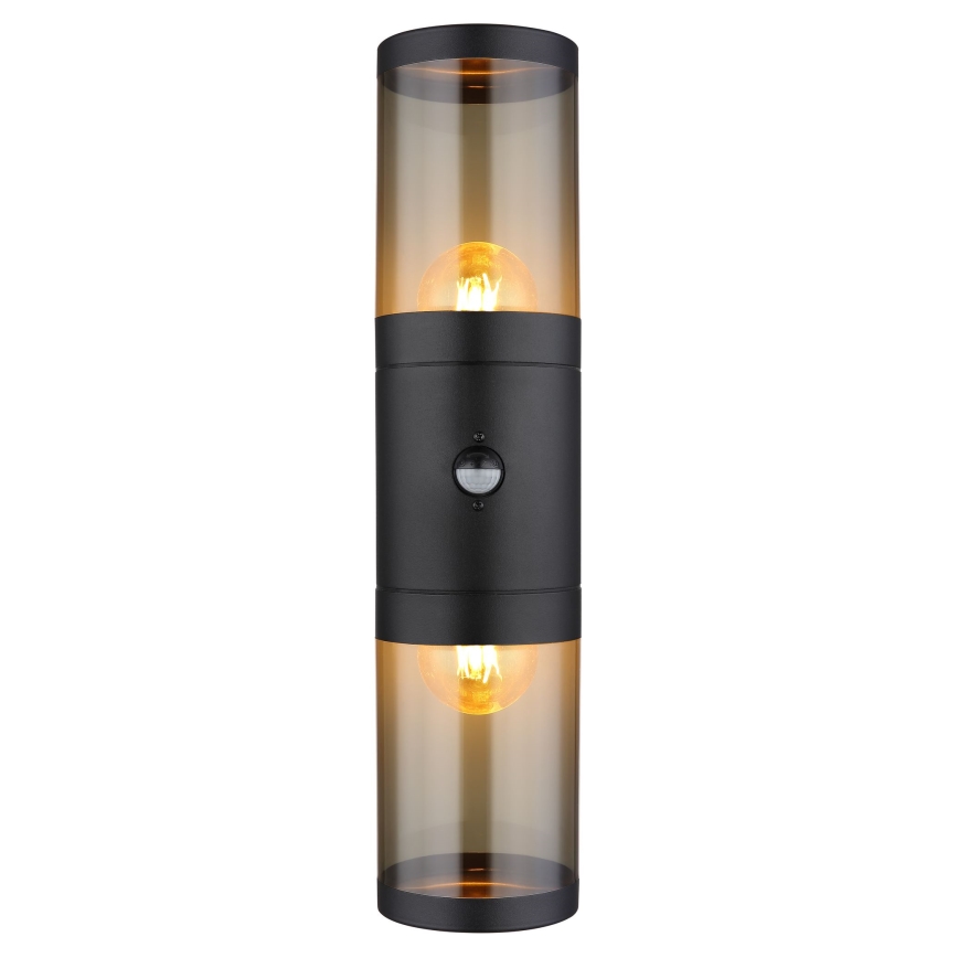 Globo nástěnné svítidlo se senzorem 2xE27/40W/230V IP44