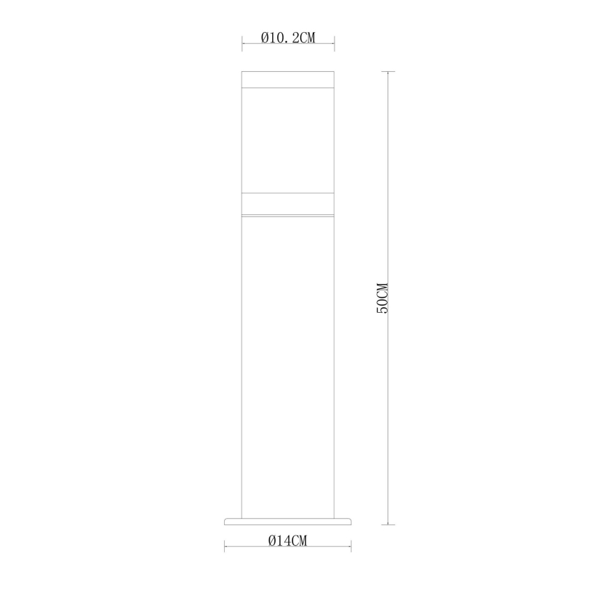 Globo - Venkovní lampa 1xE27/60W/230V 50 cm IP44
