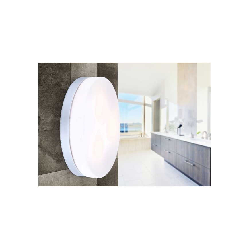 Globo - Koupelnové svítidlo 3xE27/40W/230V pr. 30 cm IP44
