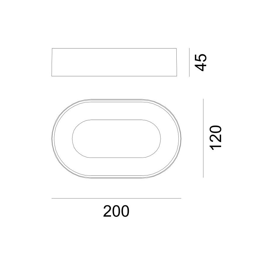 Globo - LED Venkovní nástěnné svítidlo LED/12W/230V IP65