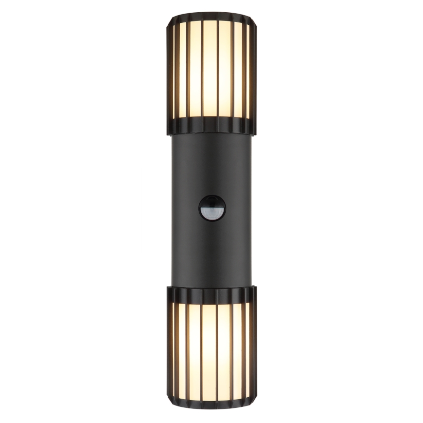 Globo - Venkovní nástěnné svítidlo se senzorem 2xE27/15W/230V IP54
