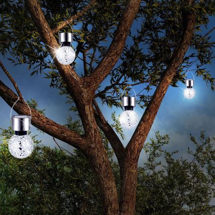 Globo 33056 - Solární svítidlo LED/0,06W/3,2V IP44 400 mAh