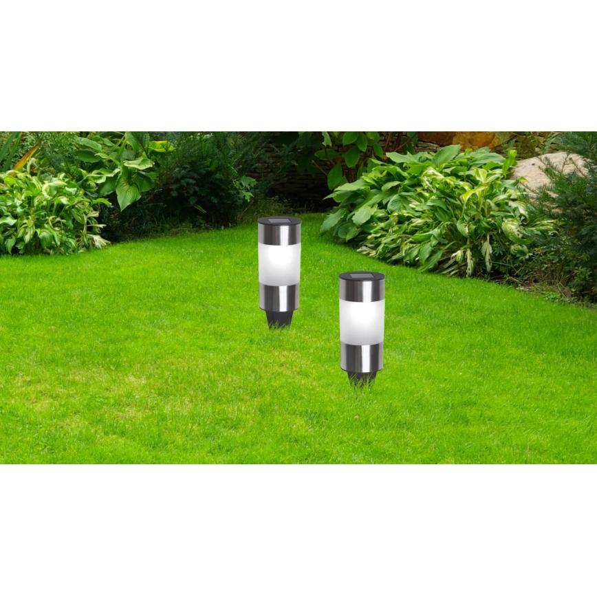 Globo - SADA 3x LED Solární lampa LED/0,06W/3,2V IP44