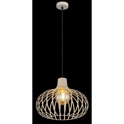 Globo - Lustr na lanku 1xE27/40W/230V béžová