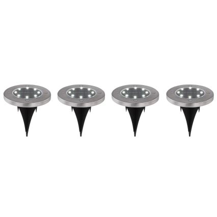 Globo - SADA 4x LED Solární svítidlo LED/0,1W/3V IP44