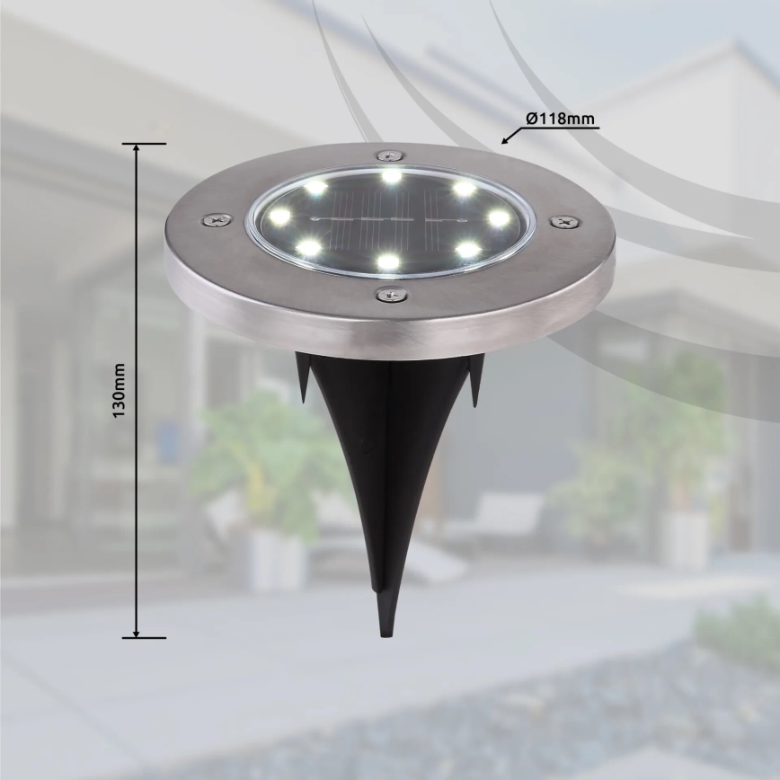 Globo - SADA 4x LED Solární svítidlo LED/0,1W/3V IP44
