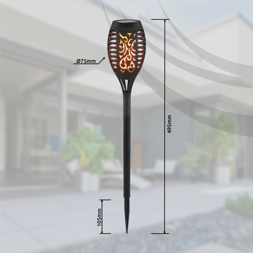 Globo - SADA 3x LED Solární lampa LED/0,1W/3V IP44