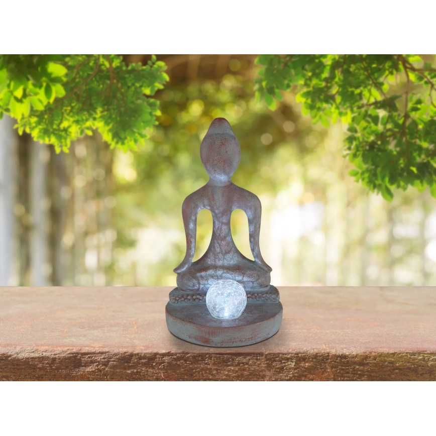 Globo - LED Solární svítidlo LED/3V IP44 200 mAh socha Buddhy