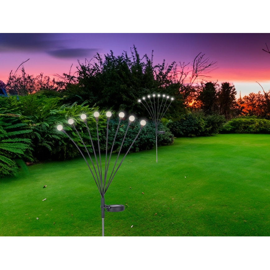 Globo - LED Solární svítidlo 8xLED/0,06W/3,2V 3000K IP44 300 mAh