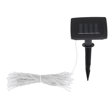 Globo - LED Solární řetěz 10 m 50xLED/2,4V IP44 600 mAh