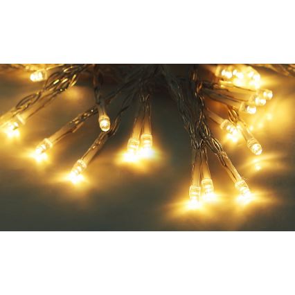 Globo - LED Solární řetěz 10 m 50xLED/2,4V IP44 600 mAh
