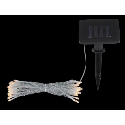 Globo - LED Solární řetěz 10 m 50xLED/2,4V IP44 600 mAh