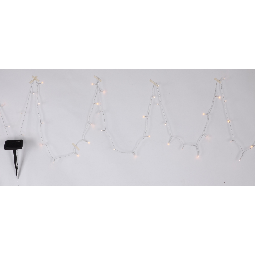 Globo - LED Solární řetěz 10 m 50xLED/2,4V IP44 600 mAh